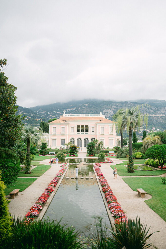 Villa Ephrussi de Rothschild proposal, French Riviera proposal photography, luxury proposal photographer, Saint-Jean-Cap-Ferrat, proposal photographer French Riviera, Nick Pritchard proposal, Villa Ephrussi gardens, Mediterranean proposal locations, romantic proposal photographer, French Riviera wedding photographer.