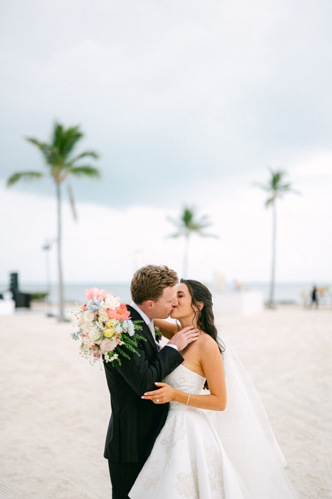 Keys Wedding French Style Islamorada tea table island