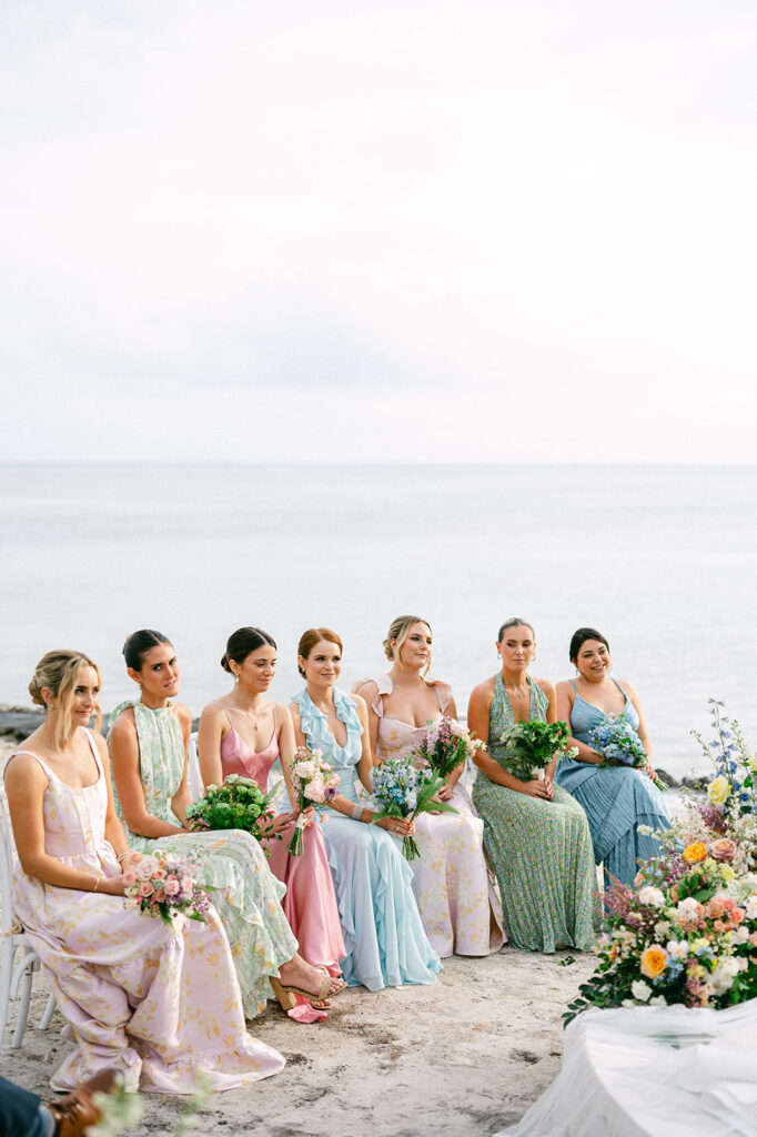 Ceremony Keys Wedding French Style Islamorada tea table island