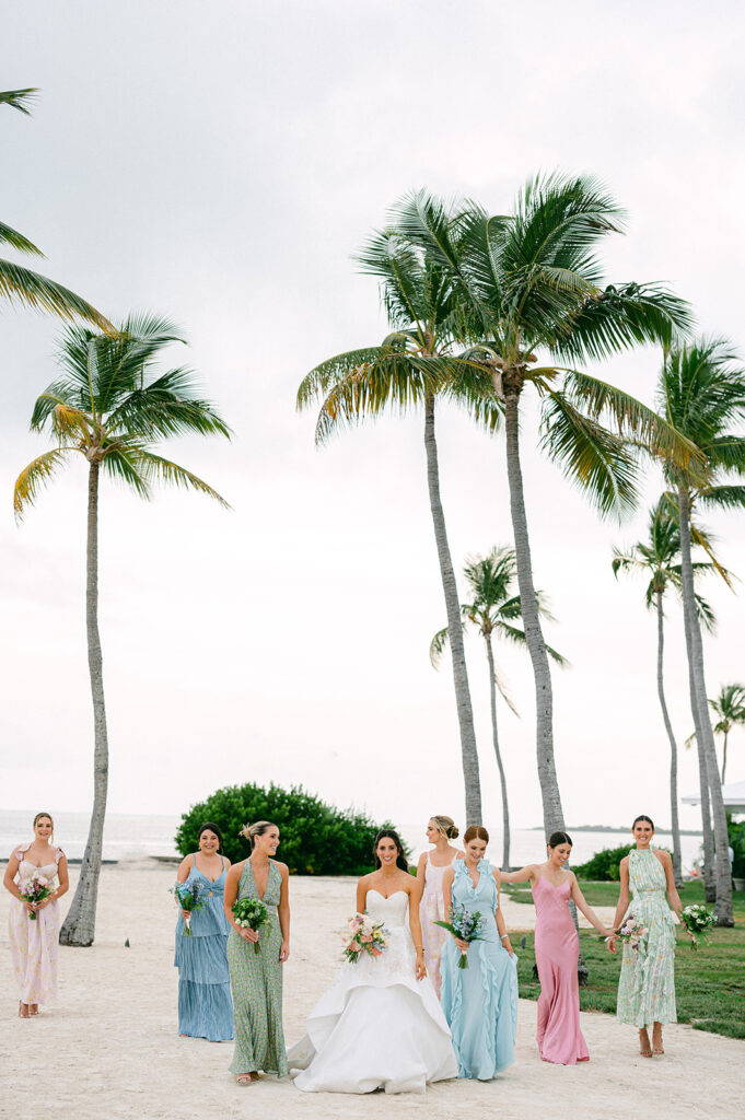 Keys Wedding French Style Islamorada tea table island